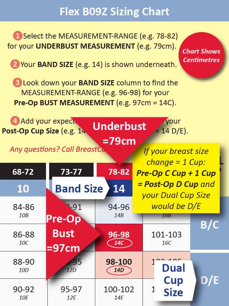 Marena Flex-B09Z Post Surgery Compression Bra | BreastCare WA