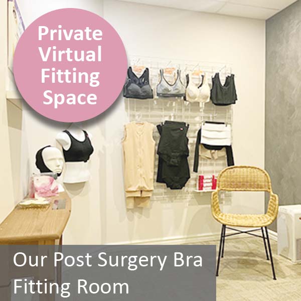 BreastCare WA fitting room used for Berlei YWKX post-surgery bra fittings.