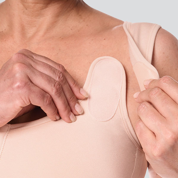 Amoena Sina Post Surgery Compression Bra | Pocketed | BreastCare WA